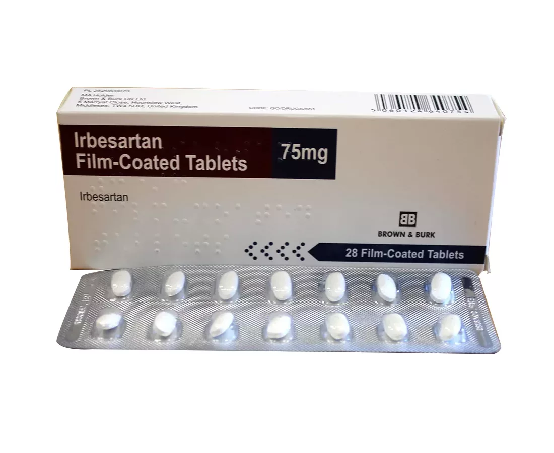Irbesartan 75 mg Tablets
