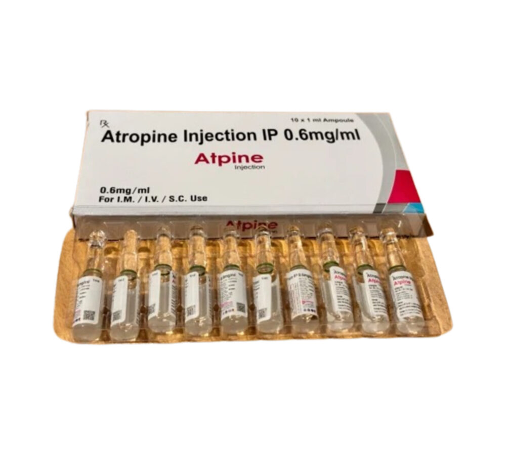 ATROPINE SULPHATE INJECTION BP 1MG_ML ATROPINE SULPHATE INJECTION BP 1MG_ML