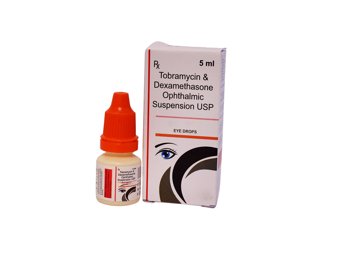 TOBRAMYCIN AND DEXAMETHASONE OPHTHALMICSUSPENSION 3MG + 1MG_ML